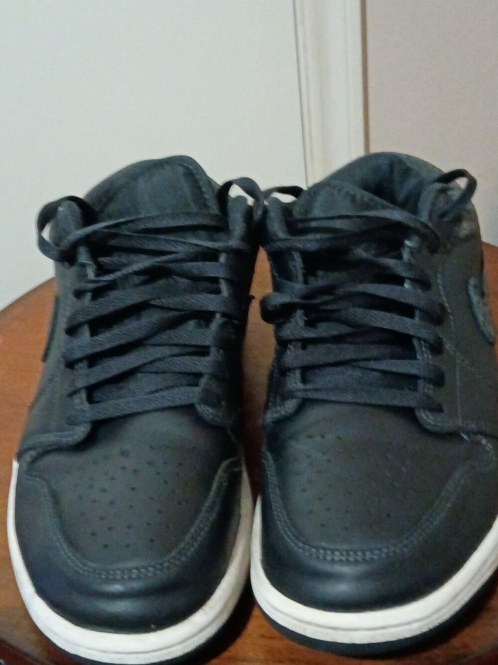 Nike Air Jordan 1 SE Low Black Elephant Mens Size 9 FB9907-001 Sneakers Shoes - Picture 5 of 13